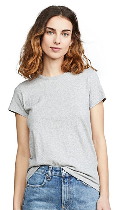 Shop Rag & Bone The Tee In Heather Grey