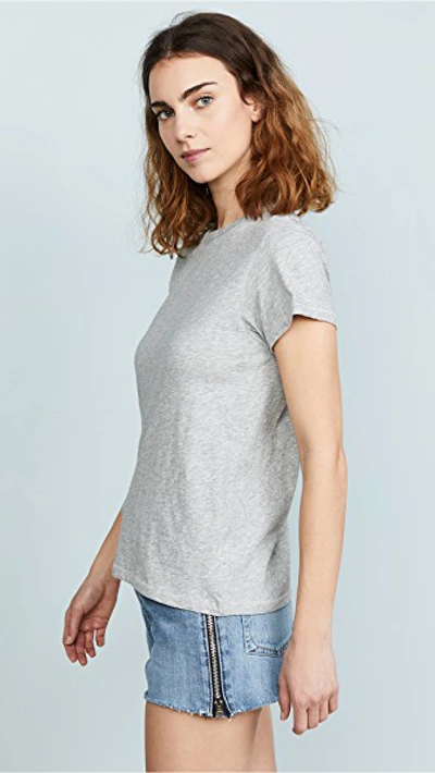 Shop Rag & Bone The Tee In Heather Grey