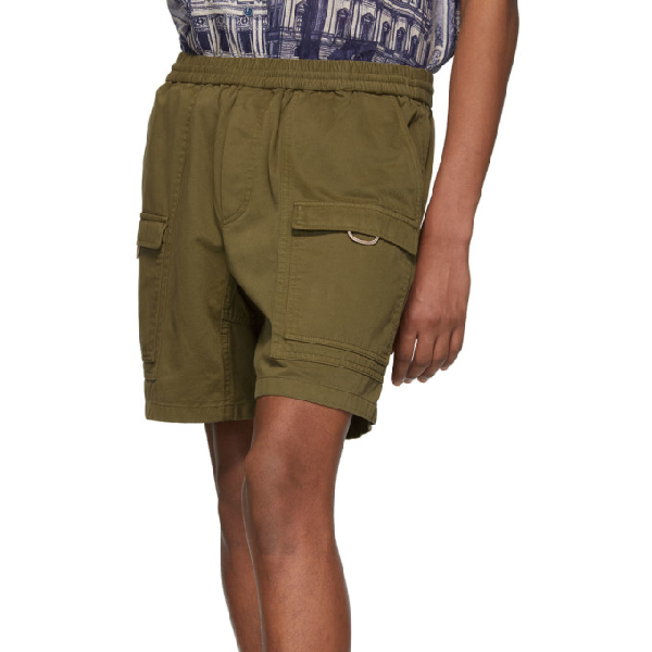 acne studios rosso shorts