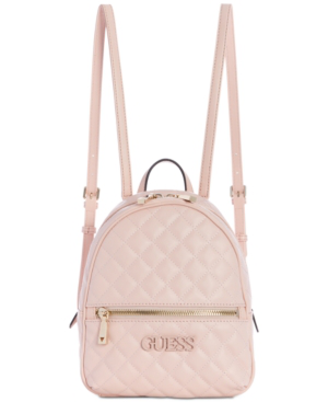 Guess Elliana Backpack In Blush/gold | ModeSens