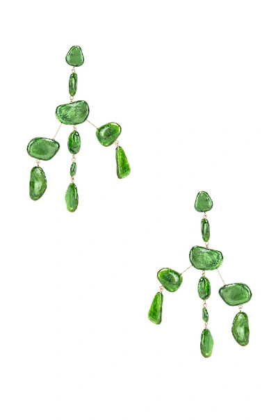 Shop Cult Gaia Sloane Rock Earring In Malachite