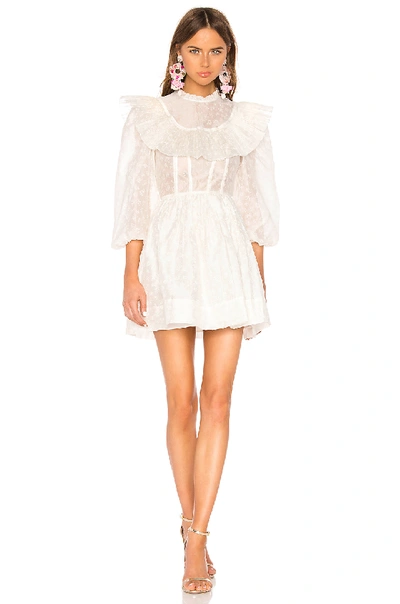 Shop Ulla Johnson Whitley Dress In Blanc