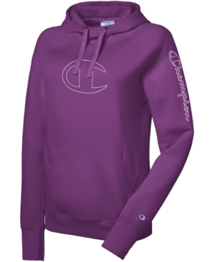 spry berry purple champion hoodie