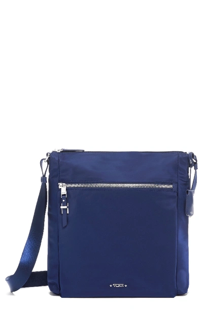 Shop Tumi Voyageur - Canton Nylon Crossbody Bag - Blue In Ultramarine