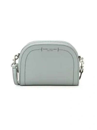 Shop Marc Jacobs Mini Playback Crossbody Bag In Storm Grey