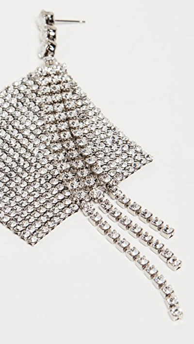 Shop Isabel Marant Crystal Earring In Transparent