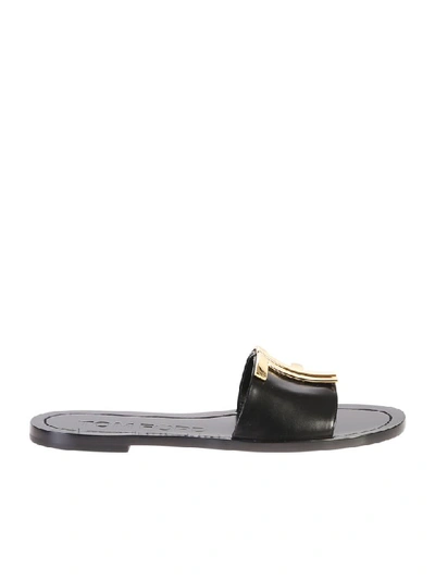 Shop Tom Ford Leather Flats In Black