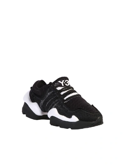 Shop Y-3 Kaiwa Pod Sneakers In Black