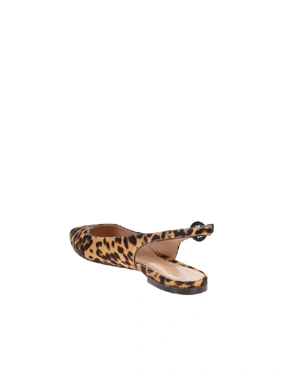 Shop Gianvito Rossi Leopard Print Shoes In Brown