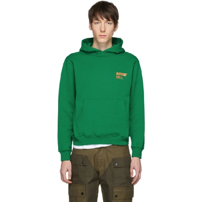 Shop Affix Green Logo Standardize Hoodie