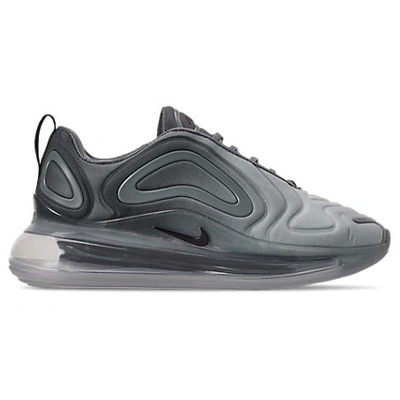 Shop Nike Women's Air Max 720 Running Shoes In Black