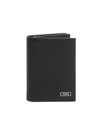 Shop Tumi Monaco Gusseted Card Case In Black