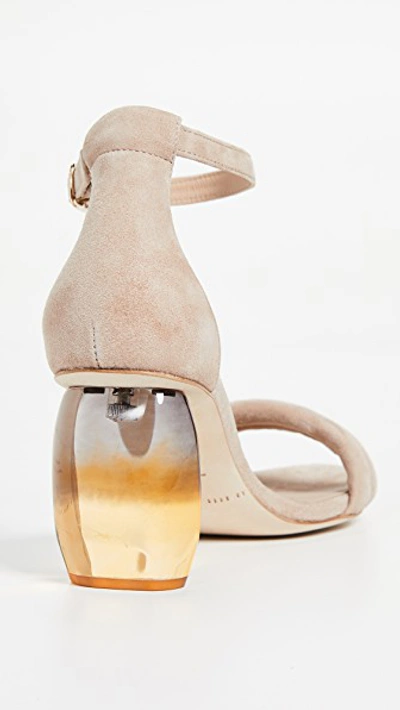Shop An Hour And A Shower Soap Sandals In Beige