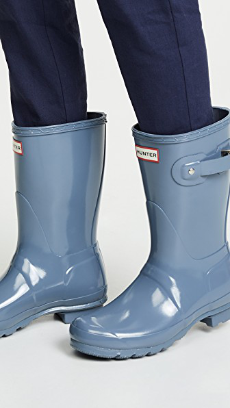 gull gray hunter boots