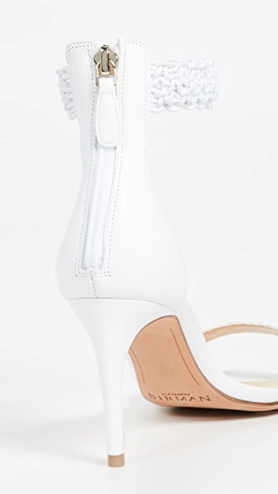 Shop Alexandre Birman Lanny 75mm Sandals In White