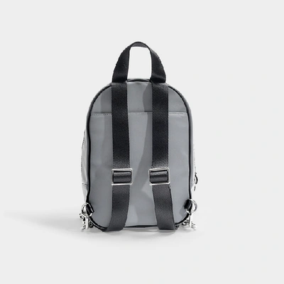 Shop Alexander Wang | Attica Soft Medium Backpack In Silver Reflective Nylon
