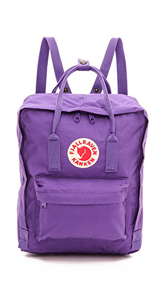 kanken backpack purple