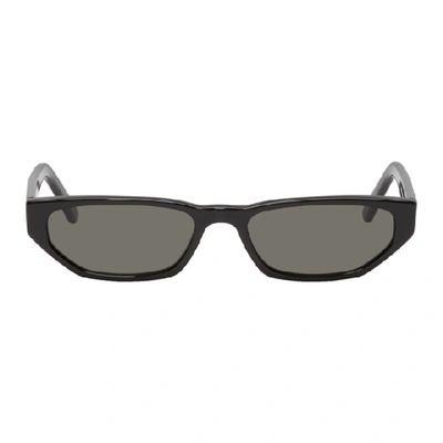 Shop Andy Wolf Black Tamayn Sunglasses In A Black