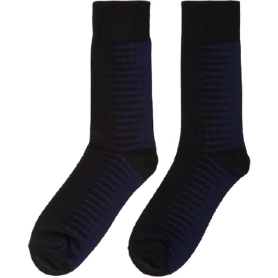 Shop Issey Miyake Men Black Sunlight Socks In 15 Black