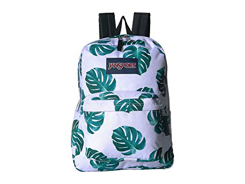 jansport monstera palm leaves