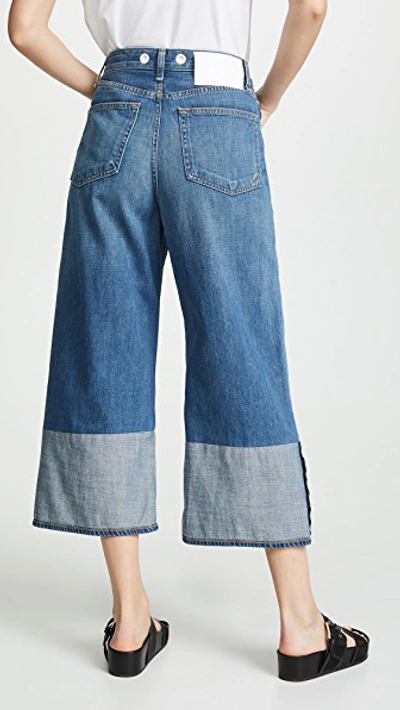 Shop Rag & Bone Cropped Cuff Haru Jeans In Wren