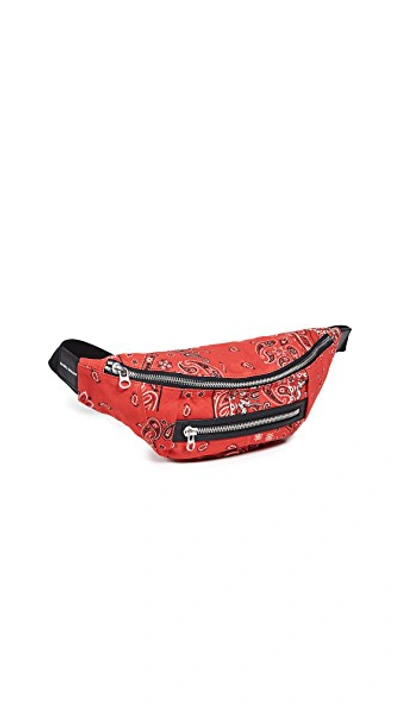 Shop Isabel Marant Noomi Bag In Red