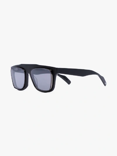 Shop Yohji Yamamoto 'y7022' Sonnenbrille In Black