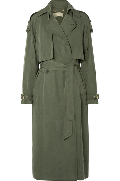 Michael Michael Kors Lyocell Trench 