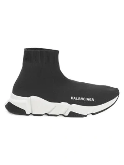 Shop Balenciaga Women's Speed Sock Sneakers In Black
