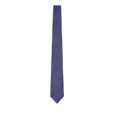 Shop Burberry Classic Cut Check Silk Jacquard Tie