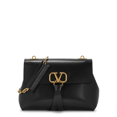 Shop Valentino Vring Medium Leather Top Handle Bag