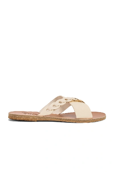 Shop Ancient Greek Sandals Thais Links Sandals In Off White