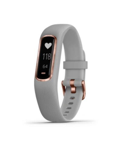 Shop Garmin Unisex Vivosmart 4 Activity Tracker Gray Bracelet Watch 6x17mm