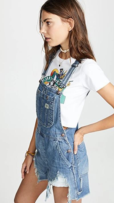 Shop R13 Shortalls In Brindley With Spiral Hem