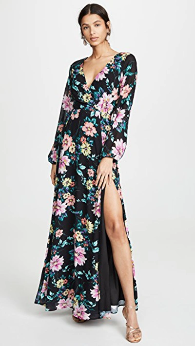 Yumi kim wild top rose maxi dress