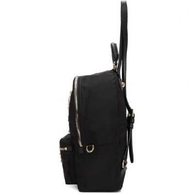 Shop Dolce & Gabbana Dolce And Gabbana Black Small Vulcano Backpack In 80999 Black