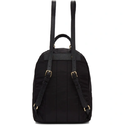 Shop Dolce & Gabbana Dolce And Gabbana Black Small Vulcano Backpack In 80999 Black