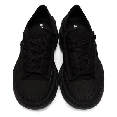 Shop Alexander Wang Black A1 Low Sneakers In 001 Black