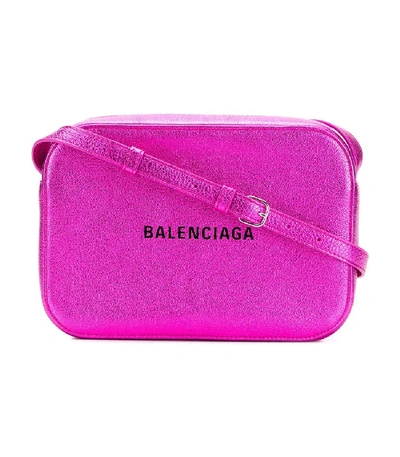 Shop Balenciaga Everyday Camera Bag In Pink