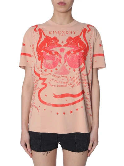 Shop Givenchy Oversized T-shirt In Powder