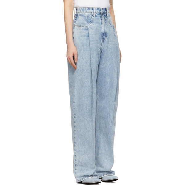 alexander wang pleated jeans