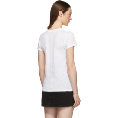 Shop Rag & Bone Rag And Bone White State Of Mind T-shirt In 100 White