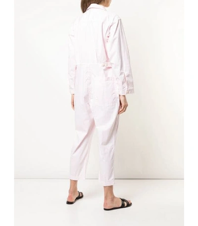 Shop Alex Mill Military Jumpsuit In Pink