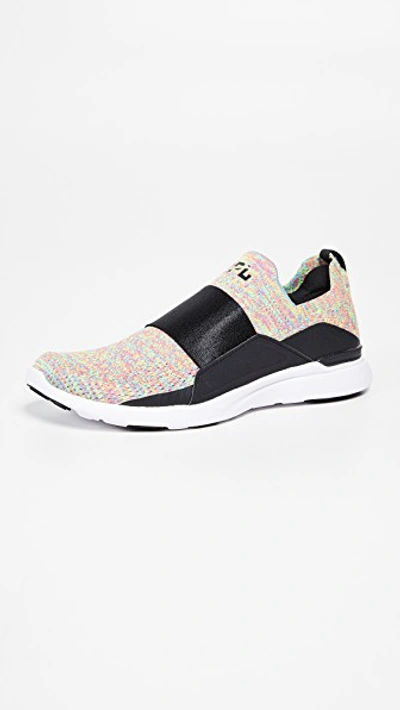 Shop Apl Athletic Propulsion Labs Techloom Bliss Sneakers In Multi/black/ White