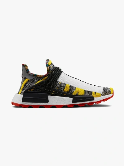 Shop Adidas Originals Adidas Adidas X Pharrell Williams Afro Nmd Sneakers In Red