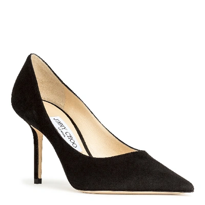 Shop Jimmy Choo Black Suede Pumps