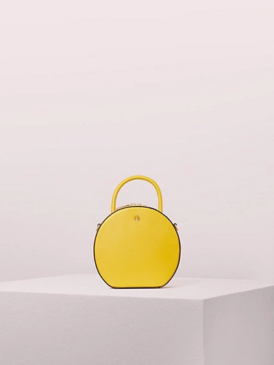 Shop Kate Spade Andi Canteen Bag In Vibrant Canary