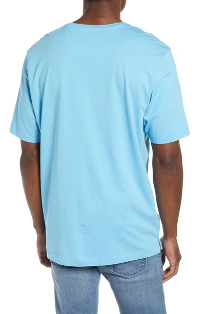 Shop Tommy Bahama 'new Bali Sky' Original Fit Crewneck Pocket T-shirt In Scandia Blue