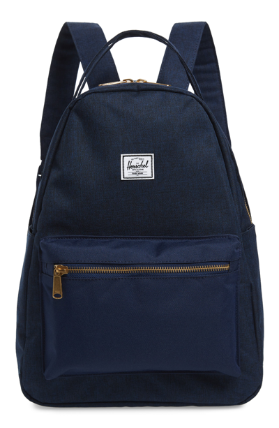 Shop Herschel Supply Co Nova Mid Volume Backpack - Blue In Medium Blue