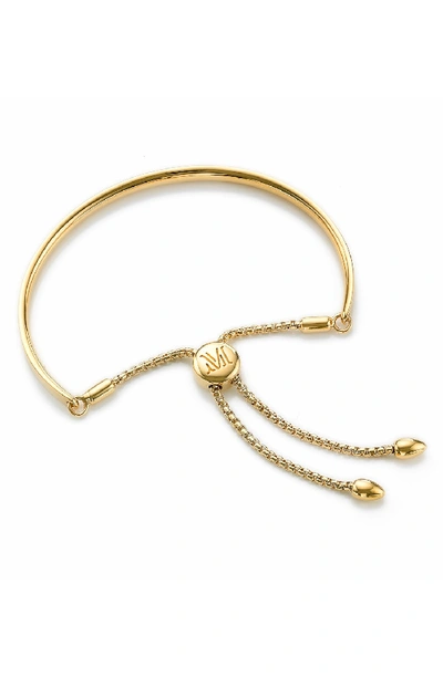 Shop Monica Vinader Fiji Chain Bracelet In Yellow Gold